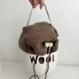 Handle Knitting Yarn Bowl