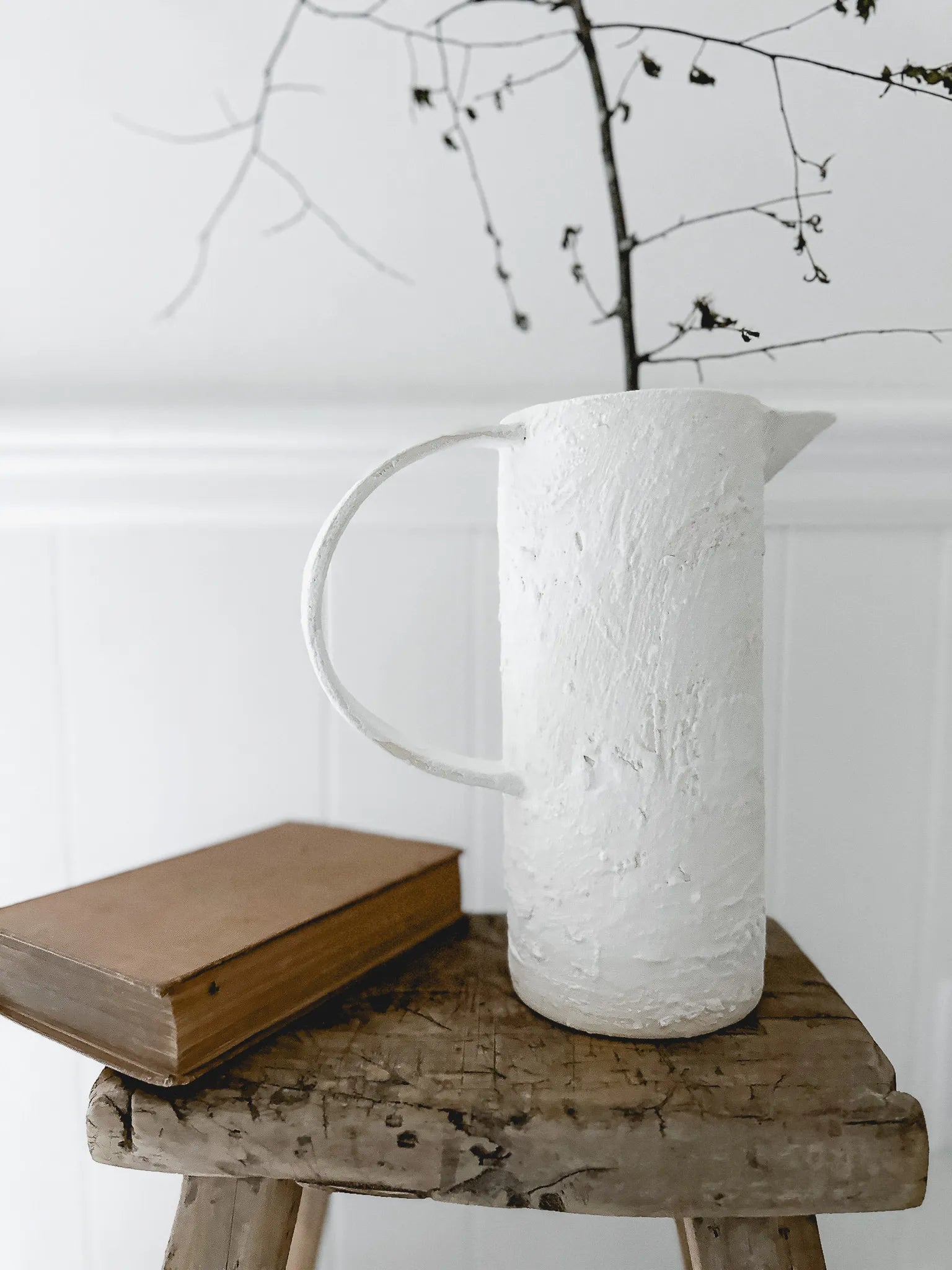 Handmade ceramic servingware in neutral tones by Muddy Heart