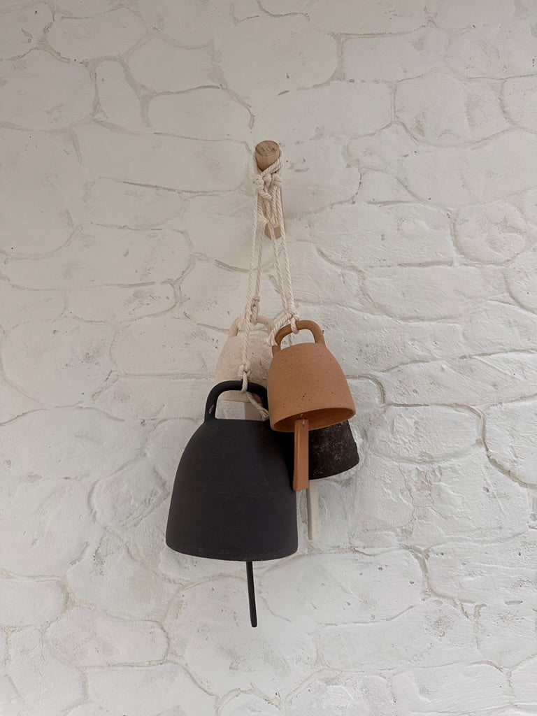 Wish Bell | Handmade Ceramic Bell for Home & Garden Decor – MuddyHeart