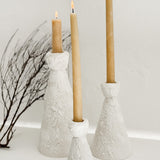 Conical Ceramic Taper Candle Holders