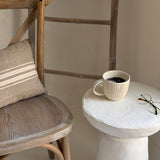 Handmade Textured Carved Lines Mug