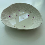 Handmade Lace Texture Grand Serving Bowl