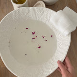 Handmade Lace Texture Grand Serving Bowl