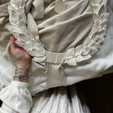 Handmade Laurel Porcelain Wreath