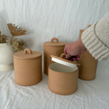 Ceramic Storage Canisters | Handmade Kitchen Organization