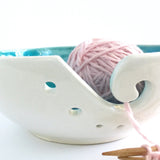 Porcelain Yarn Bowl | Handmade Knitting Bowl