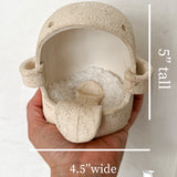 Handmade Ceramic Salt Monster - Simon Salt Cellar