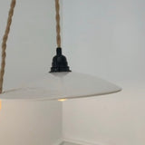 Wide Ceramic Pendant Light | Handmade Lighting