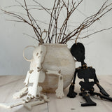 SKELETONS - handmade stoneware decor