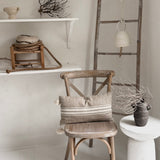 Handled Ceramic Wish Bell with Foraged Wood Knocker