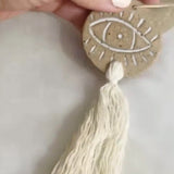 Evil Eye Tassel Ornament