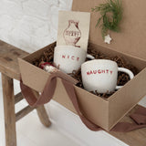 Naughty & Nice Mug Gift Box · Ready to Ship