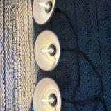 3 Light Plug-in Open Pendants