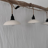 3 Light Plug-in Open Pendants