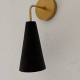 Conical Ceramic Wall Sconce