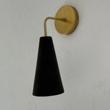 Conical Ceramic Wall Sconce