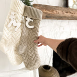 Personalized Knitted Holiday Stockings