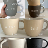 Hubby & Wifey Mugs Gift Set