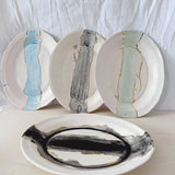 Watercolor & Gold Platters/ Trays SALE