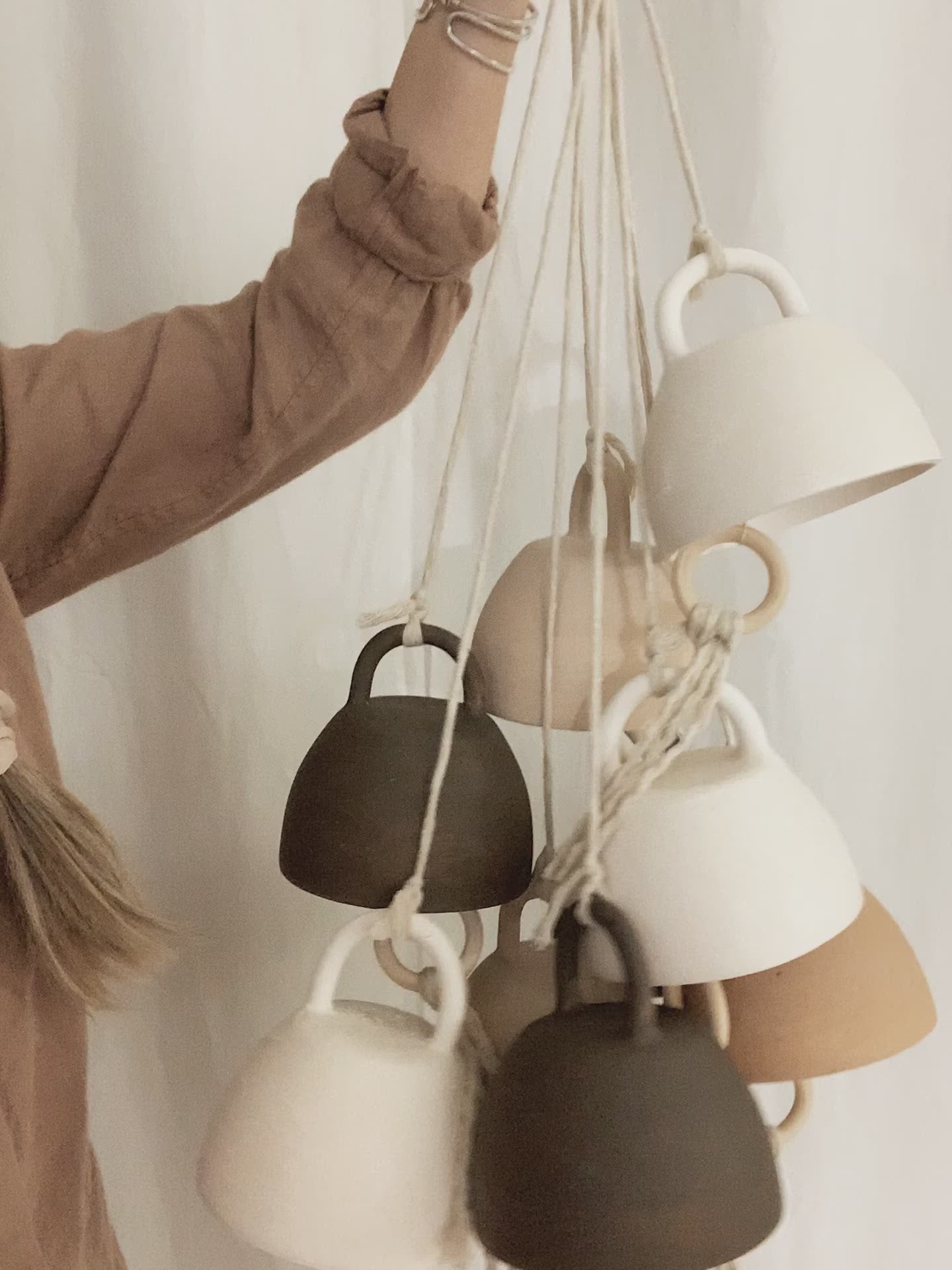 Handmade Ceramic Bell | Chime | Muddy Heart – MuddyHeart