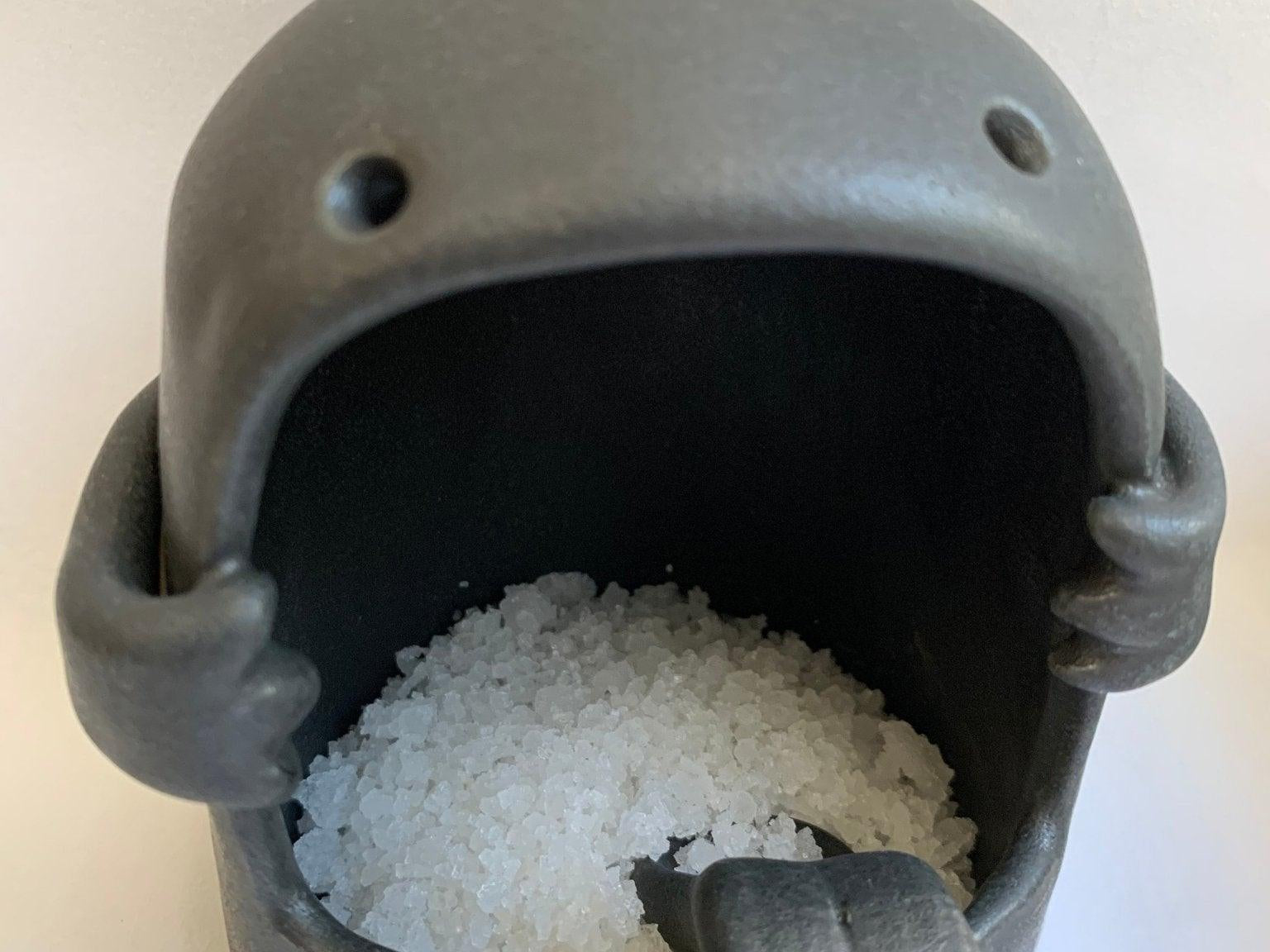 Ceramic Salt Monster Salt Cellar Simon Salt Container - MuddyHeartMuddyHeartsalt pig
