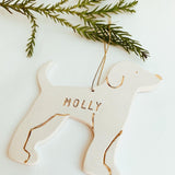 Doggy Personalized Ornament - MuddyHeartMuddyHeartHoliday