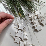 Dozen Little Star Ornaments - MuddyHeartMuddyHeartholiday