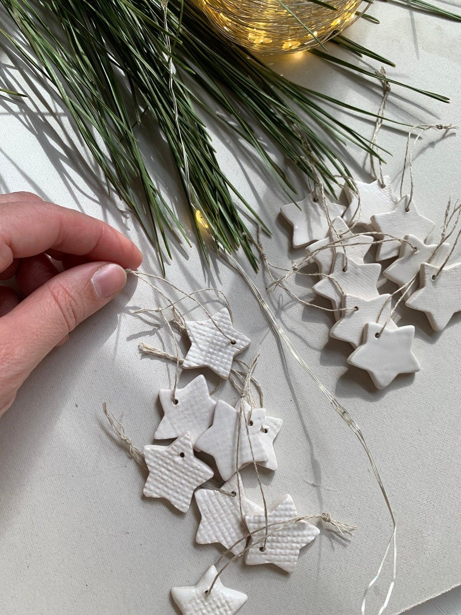 Dozen Little Star Ornaments - MuddyHeartMuddyHeartholiday