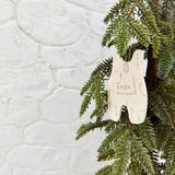 Overall Personalized Porcelain Ornament MuddyHeart