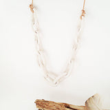 Porcelain Chain Link Necklace MuddyHeart