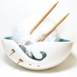Porcelain Yarn Bowl MuddyHeart