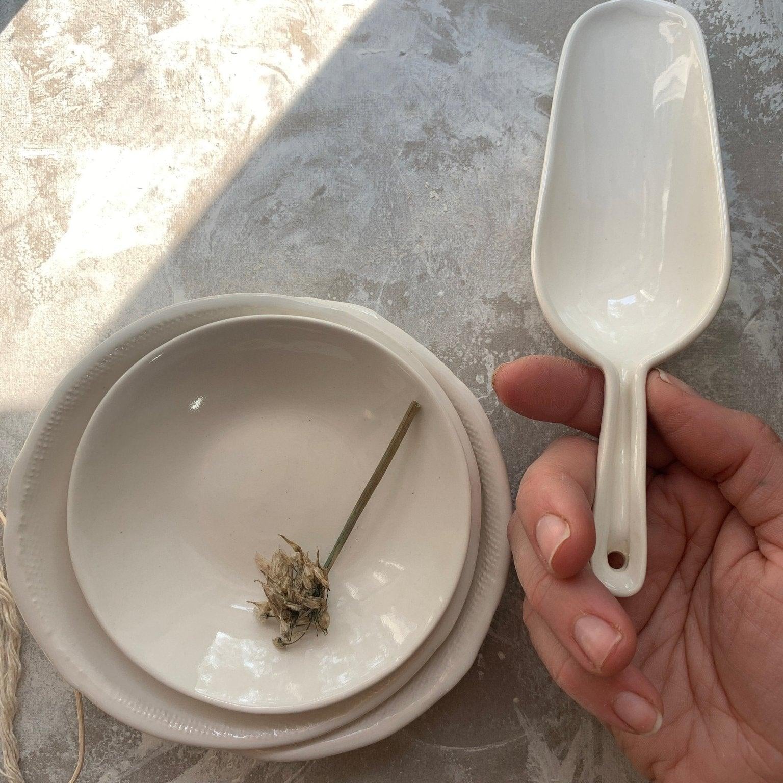 Stoneware Scoop MuddyHeart