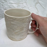 Wide Textured Mug - MuddyHeartMuddyHeart