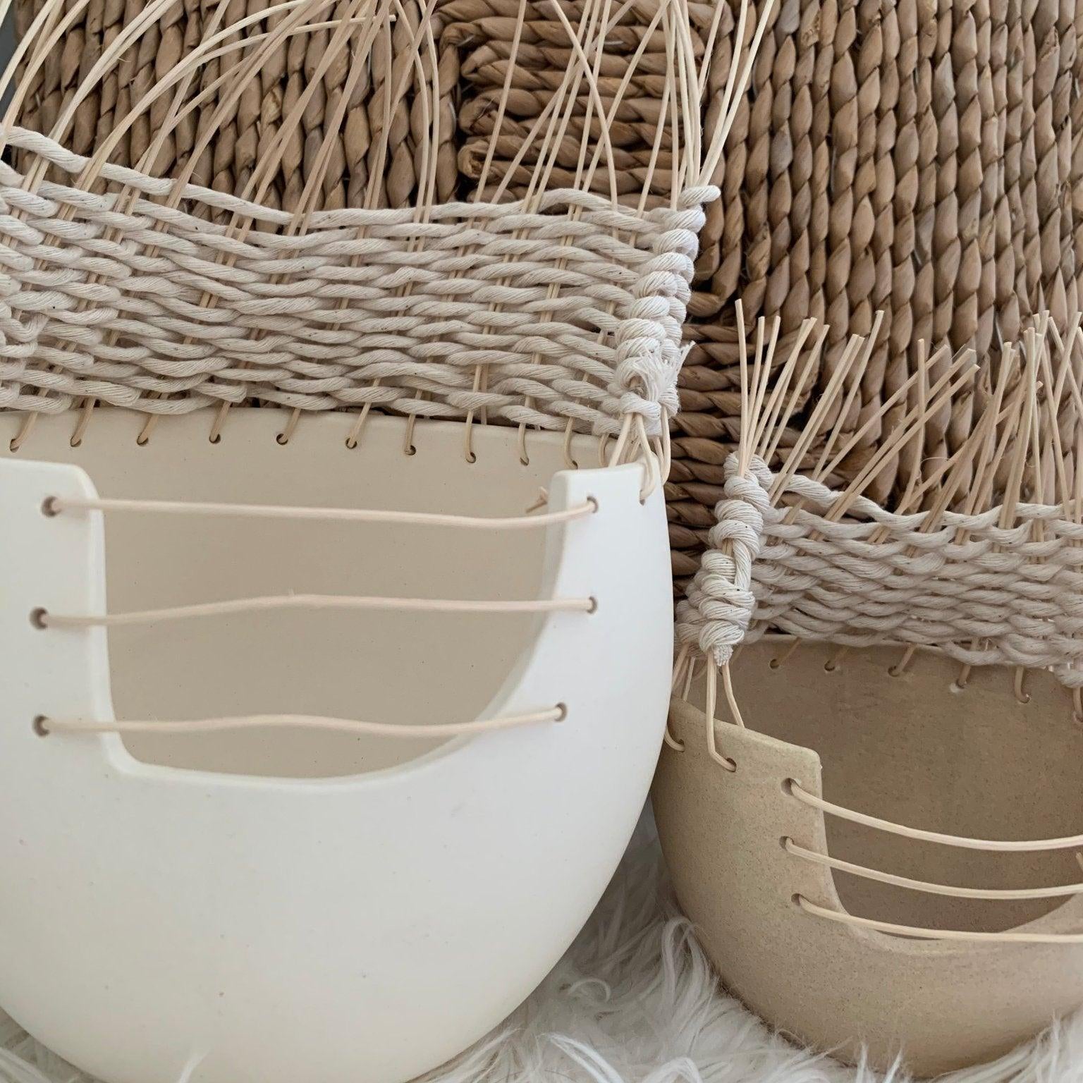 Woven Pottery Study no. 1 - MuddyHeartMuddyHeartHome Wares